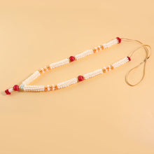 Handmade pooja gajra decoration