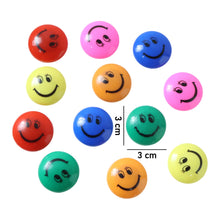 Colorful Smiley Face Magnetic Buttons Set (12 Pc Set)