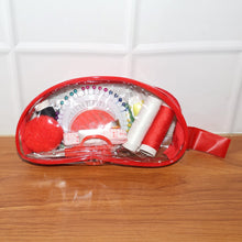 Travel friendly sewing kit set