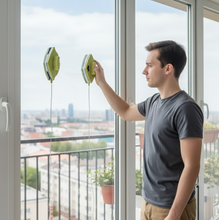 Double face glass cleaner Window Squeegee, Magnetic Window Washing Equipment.