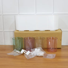 Plastic wall toothbrush rack