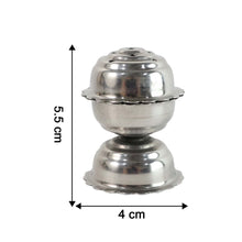 Compact steel incense holder        
